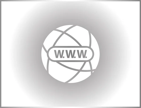 Strona WWW ikona — Wektor stockowy