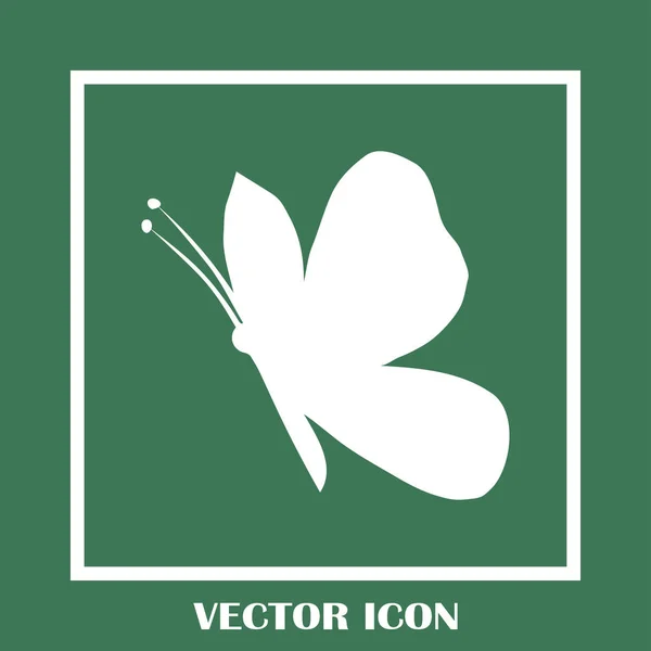 Pillangó vektor web icon — Stock Vector