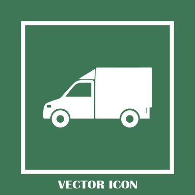 Teslimat vektör web simgesi