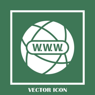 Web sitesi web vektör simgesi