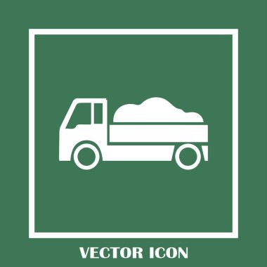 Teslimat vektör web simgesi