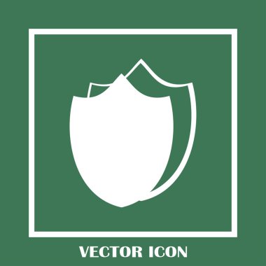 Kalkan vektör web simgesi