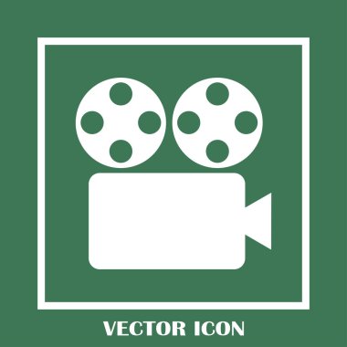 video kamera vektör simgesi