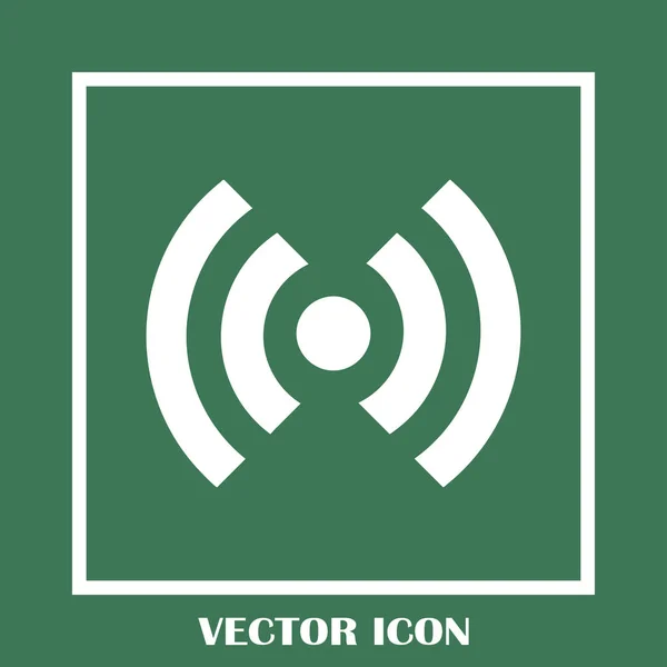 Vecteur d'icônes WIFI, Panneau Internet sans fil, Style plat pour la conception graphique et web — Image vectorielle