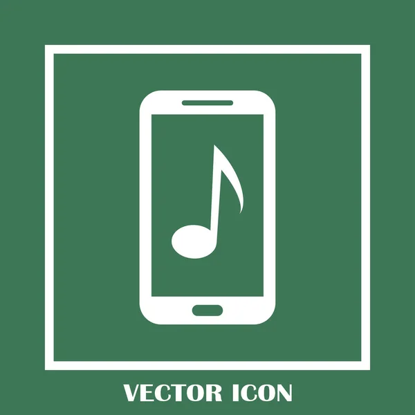 Teléfono web vector icono — Vector de stock