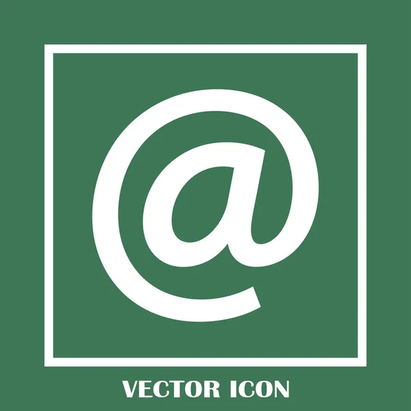 Icono de correo electrónico negro. fondo tecnológico — Vector de stock