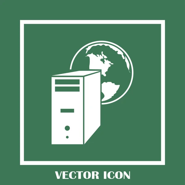 Computer-Icon-Vektorstil — Stockvektor