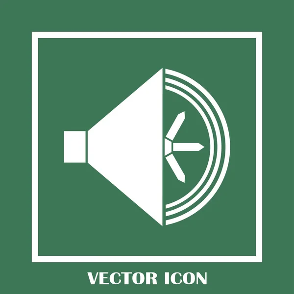 Ícone do altofalante, ilustração do vetor, Eps10 — Vetor de Stock