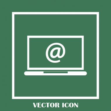 dizüstü bilgisayar kutsal kişilerin resmi içinde e-posta