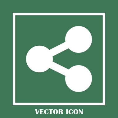 Atom vektör web simgesi