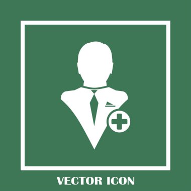 arkadaş vektör simgesi ekle