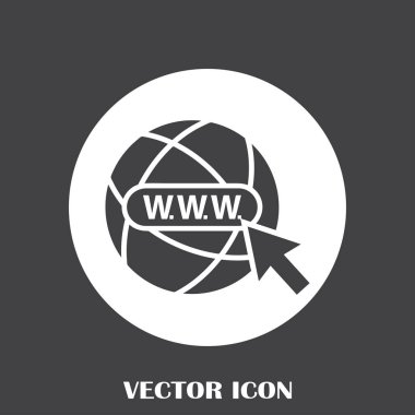 Web sitesi web vektör simgesi