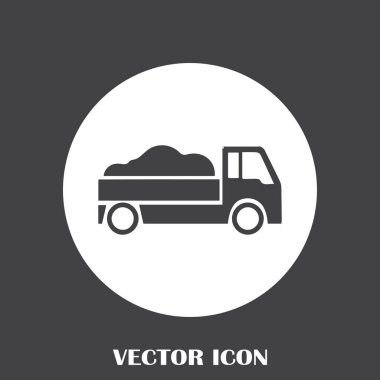 Teslimat vektör web simgesi