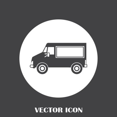 Araba icon.car simge vektör. Vektör çizim.