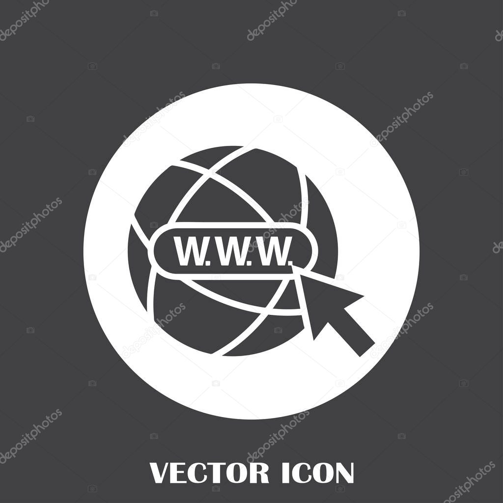 Website vector web Icon