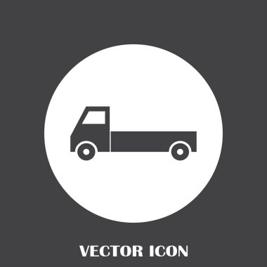 Teslimat vektör web simgesi