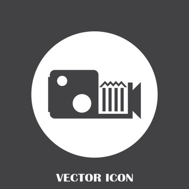 video kamera vektör simgesi