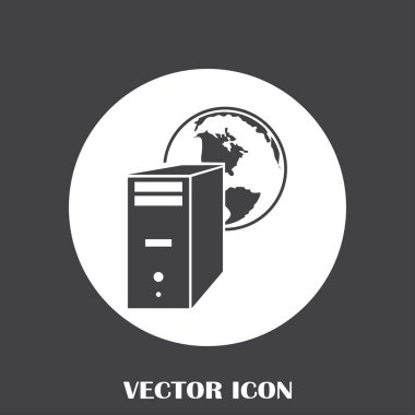 Bilgisayar simge vektör stil