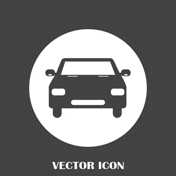 Coche icon.car icono vector. Ilustración vectorial . — Vector de stock