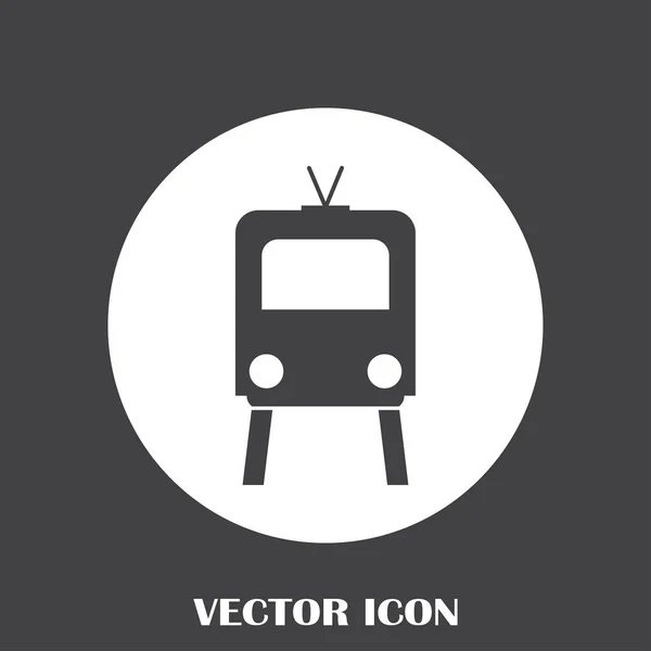 Plochý design vektorové ikony vlak — Stockový vektor