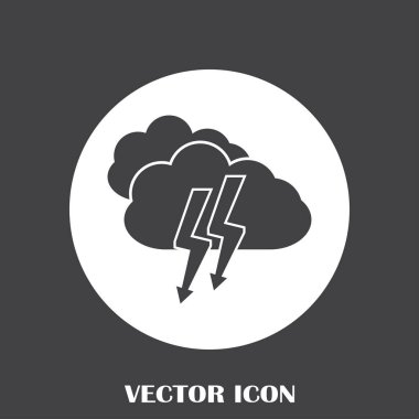 Beyin fırtınası yaratıcı bir fikir düz tasarım simgesi.