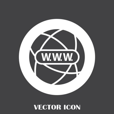 Web sitesi web vektör simgesi
