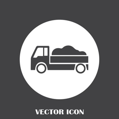 Teslimat vektör web simgesi