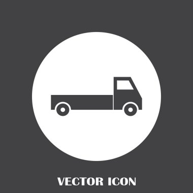 Teslimat vektör web simgesi