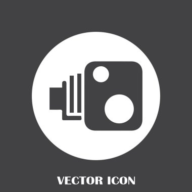 video kamera vektör simgesi