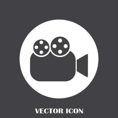 video kamera vektör simgesi