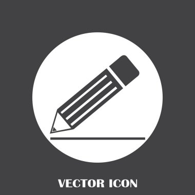 kalem simgesi, vektör çizim