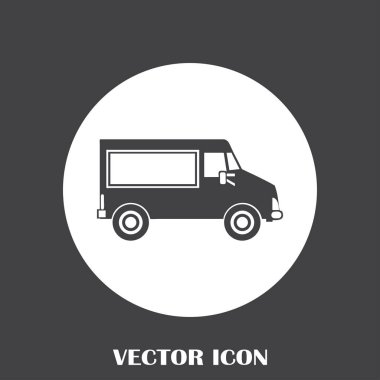 Araba icon.car simge vektör. Vektör çizim.