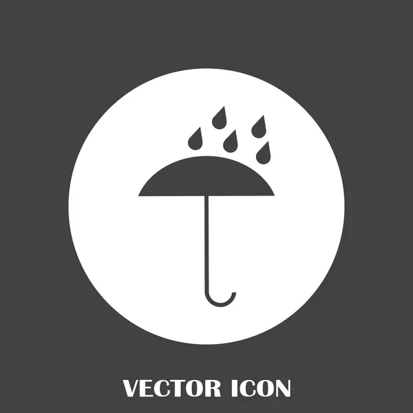 Значок вектора зонтика — стоковый вектор