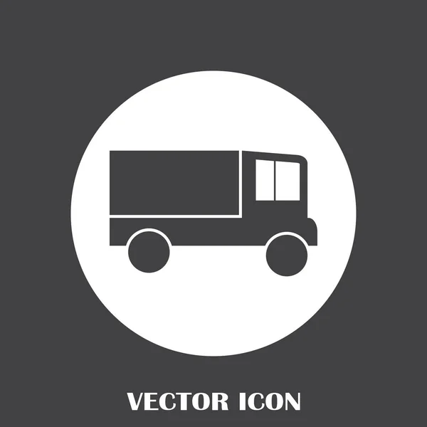 Ikon web vektor pengiriman - Stok Vektor