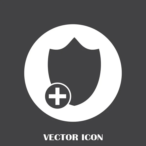 Ikon web vektor perisai - Stok Vektor