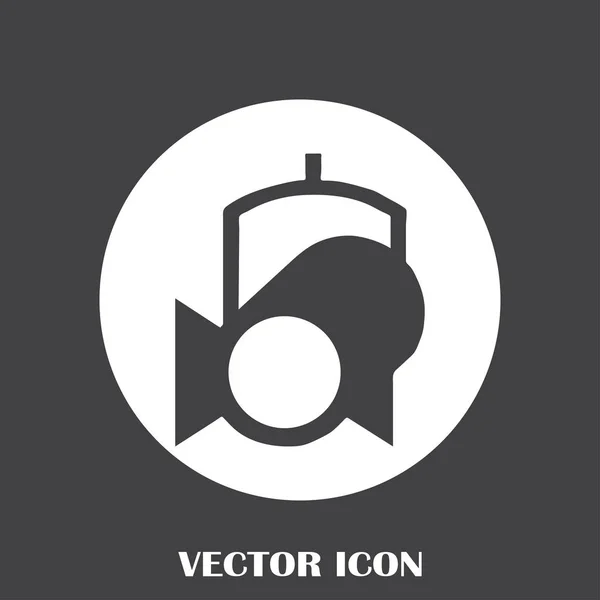 Spotlight vector icono web . — Vector de stock