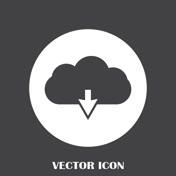 Web-Cloud-Daten-Symbol — Stockvektor