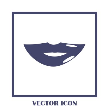 Dudak simgesi web tasarım