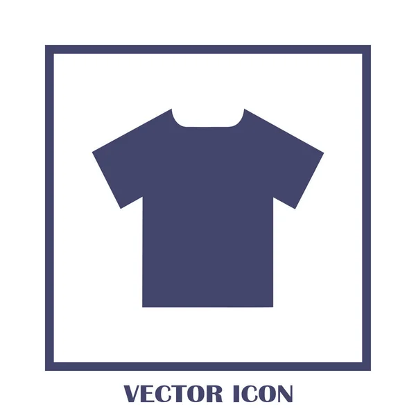 T-shirt web ícone vetor . — Vetor de Stock