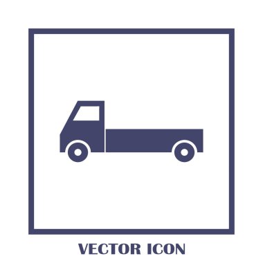 Teslimat vektör web simgesi