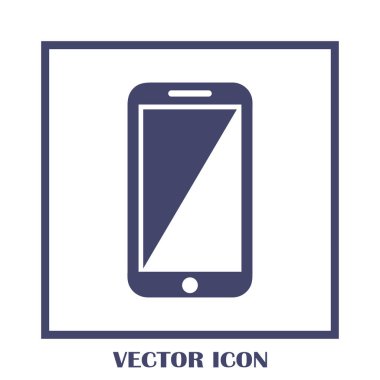 telefon web vektör simgesi