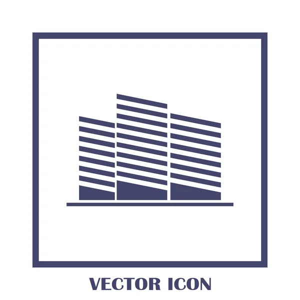 Immobilien-Symbol. Vektorsymbol — Stockvektor