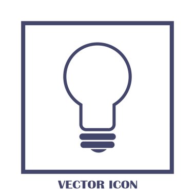 Lamba simge düz vektör