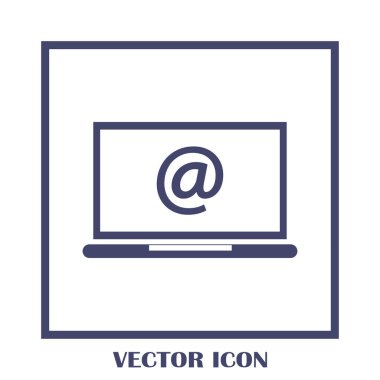 dizüstü bilgisayar kutsal kişilerin resmi içinde e-posta