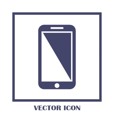 telefon web vektör simgesi