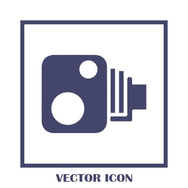 video kamera vektör simgesi