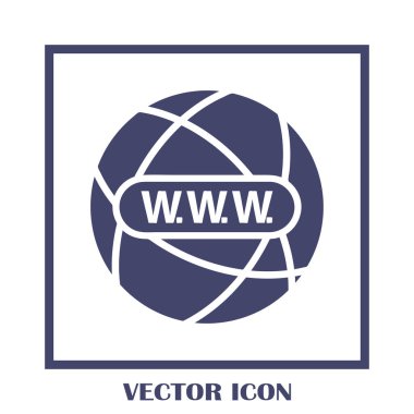 Web sitesi web vektör simgesi