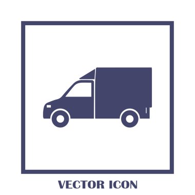 Teslimat vektör web simgesi