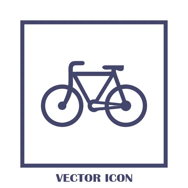 Bike icon stock vector illustration flat design — Stock Vector
