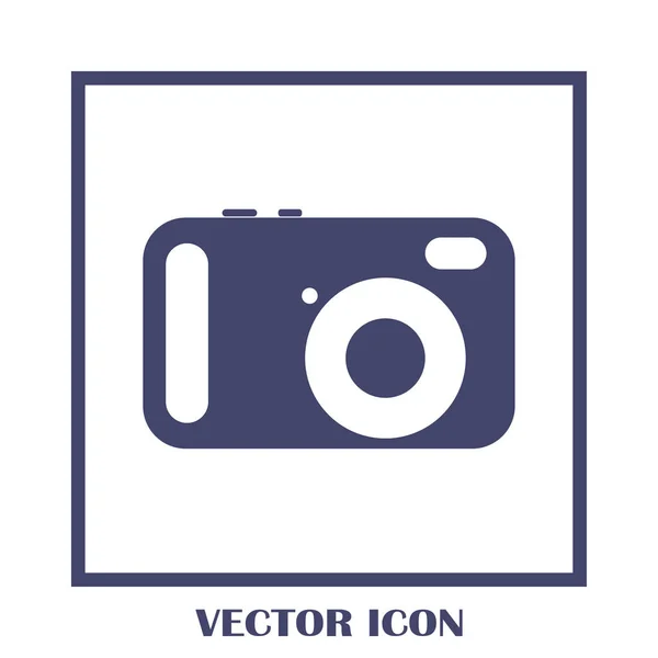 Fényképezőgép vektor ikon — Stock Vector